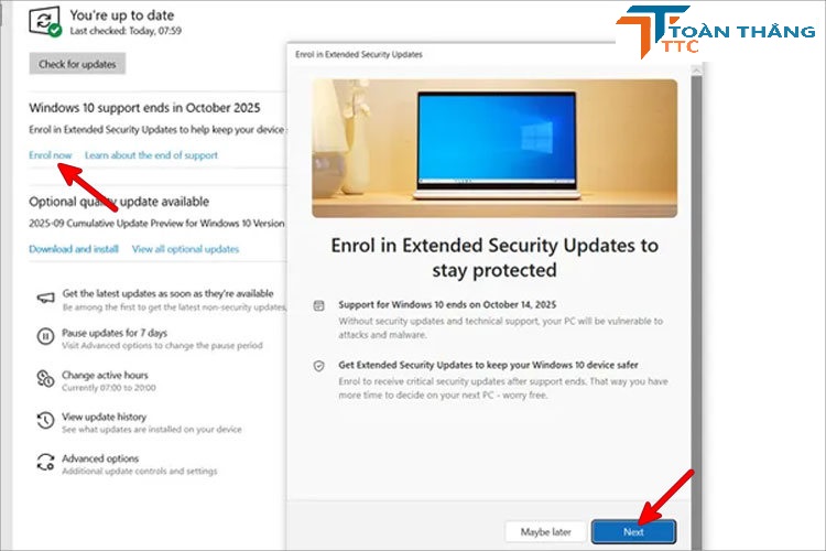 Windows 10 Hết Hạn: Đã Có Cách Cập Nhật Miễn Phí Đến Tháng 10/2026